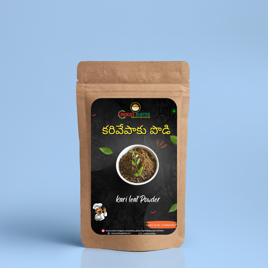 Karivepaku podi( curry leaf powder)